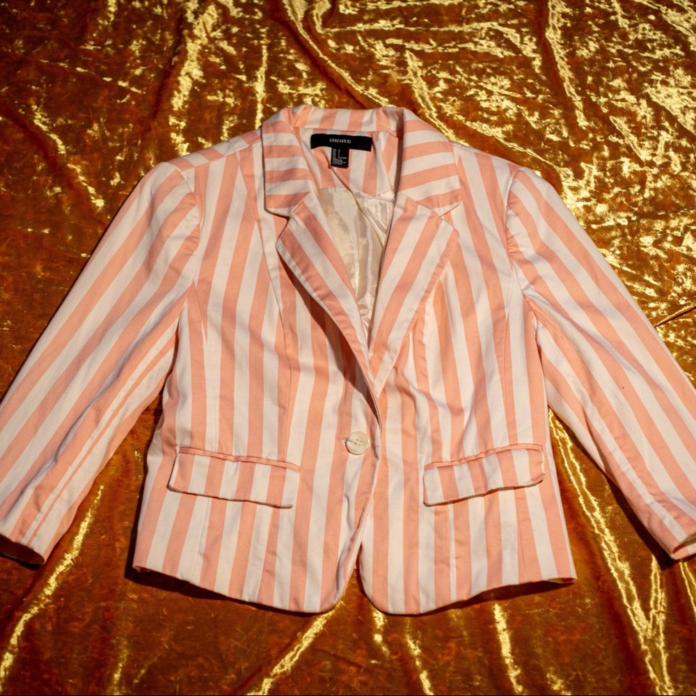 Striped Blazer